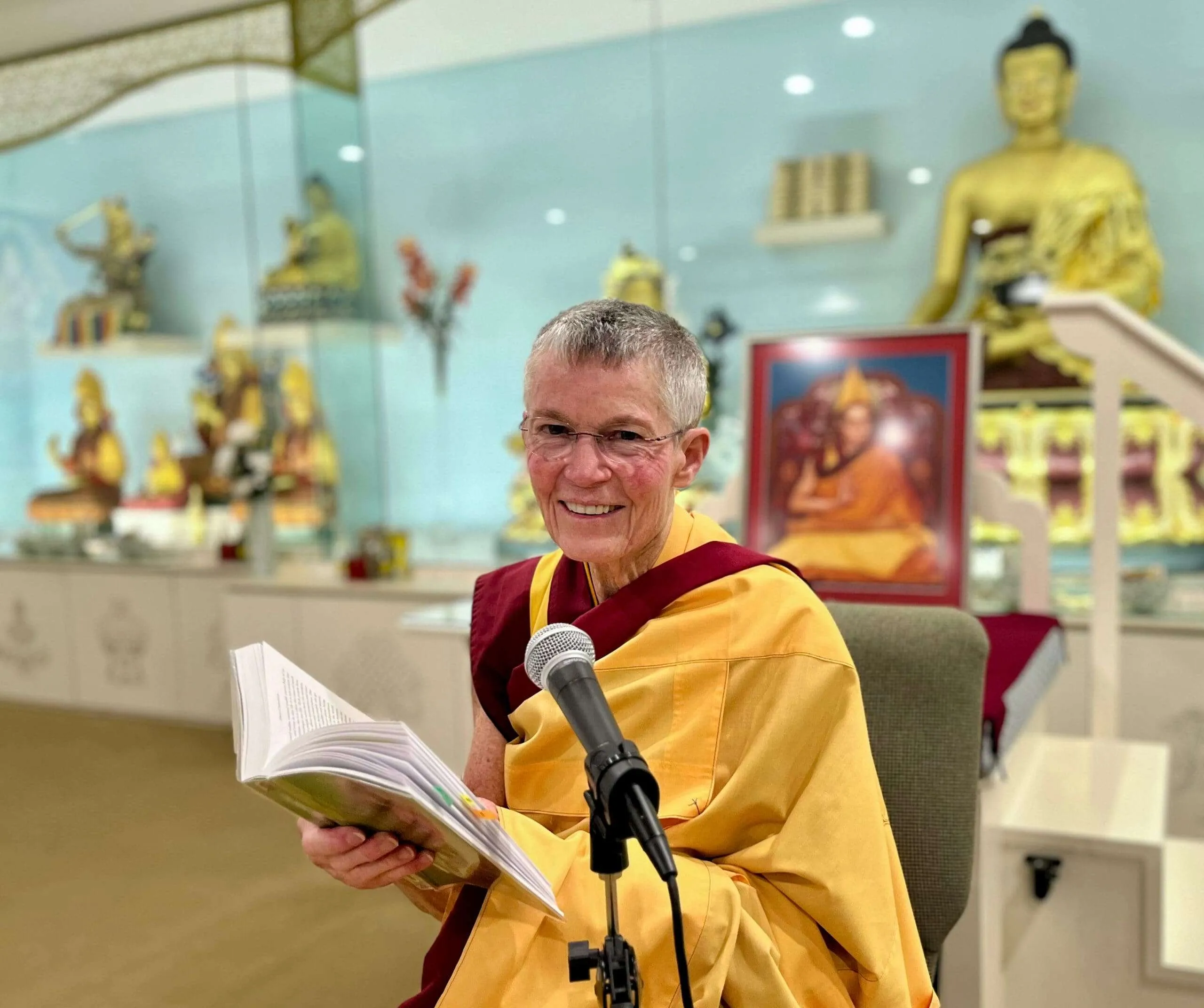 Gen Kelsang Gomlam, love, compassion, wisdom, world peace, blessings, Buddhist nun, sangha jewel, Buddha, Dharma teachings, Kadampa, kindness, loving, meditation, happiness, retreat
